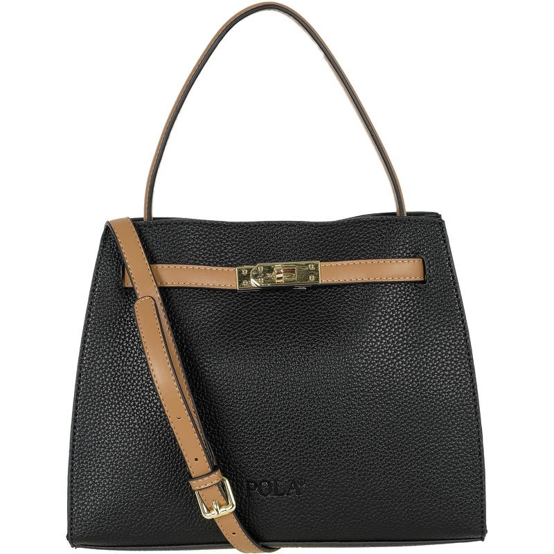 Изображение товара Женская повседневная сумка Polar из экокожи с платком и замком 883F