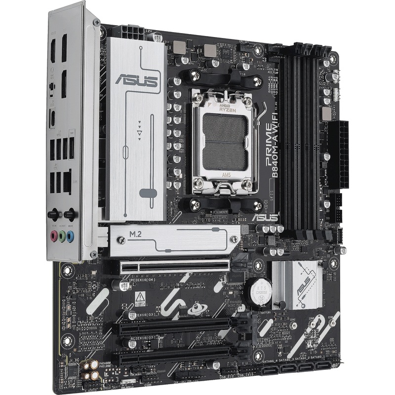 Изображение товара Материнская плата Asus Prime B840M-A WIFI AM5 DDR5 mATX 7.1 HDMI DisplayPort
