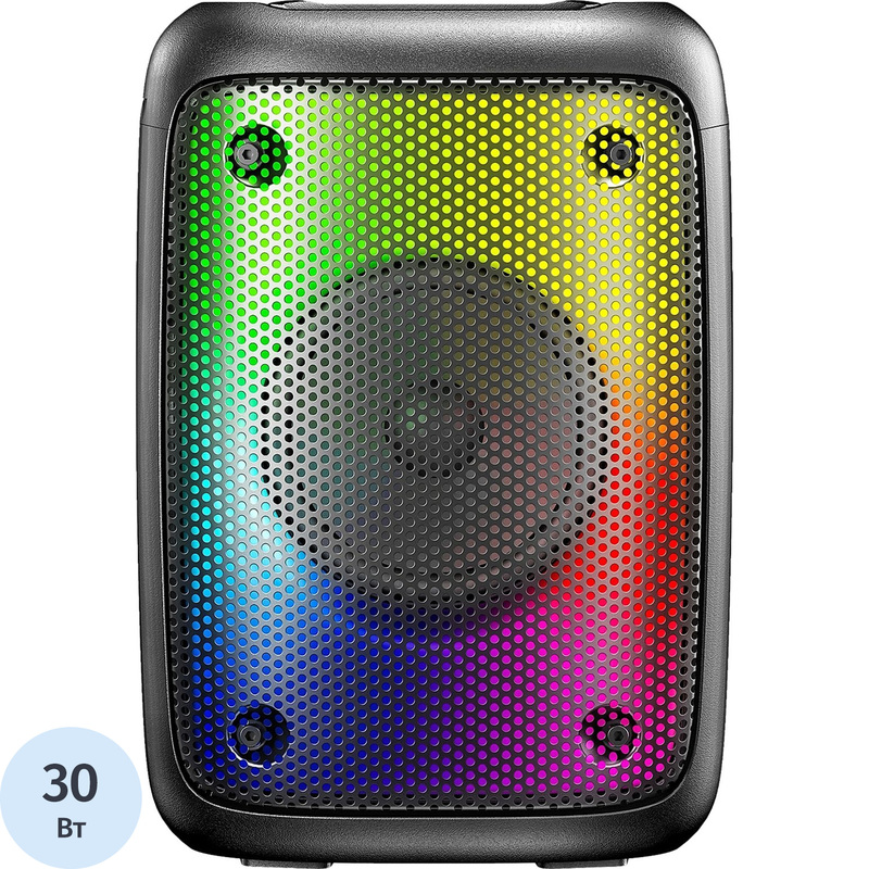 Изображение товара Акустическая система Hyundai H-PS1006 чёрная с подсветкой