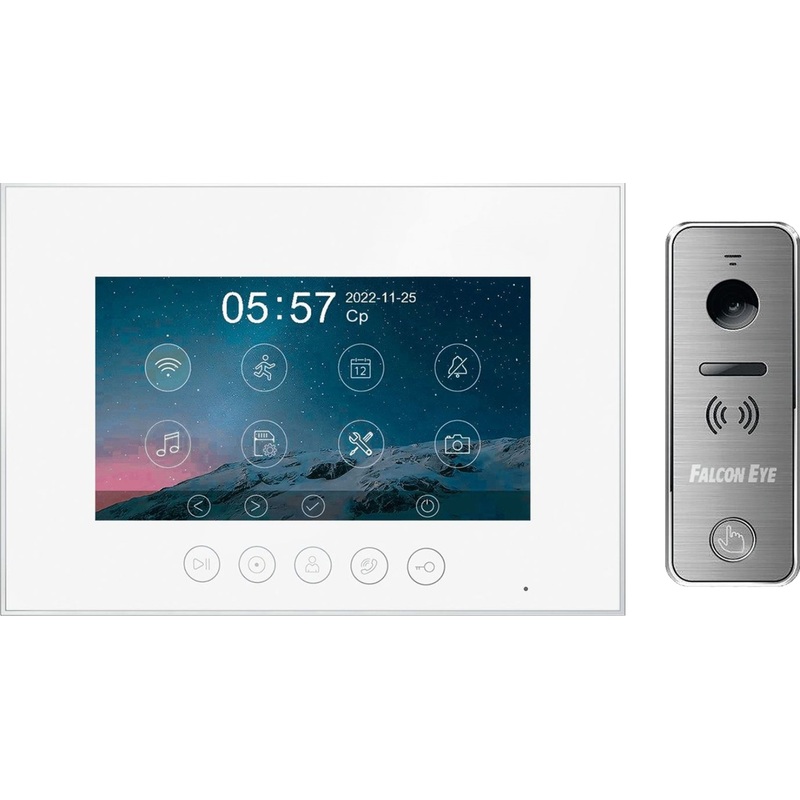 Изображение товара Видеодомофон Tantos Madison HD Wi-Fi Kit с поддержкой Wi-Fi и записью по движению