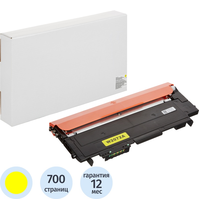 Изображение товара Картридж лазерный Retech 117A W2072A для HP желтый