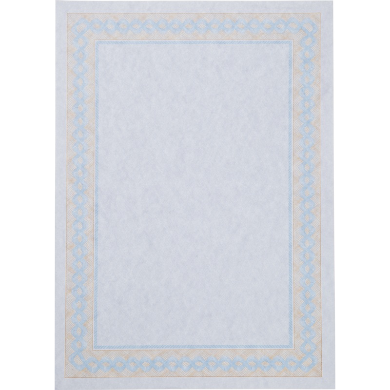 Изображение товара Бумага для сертификатов А4 Attache синяя и оранжевая 120 г/кв.м 50 листов