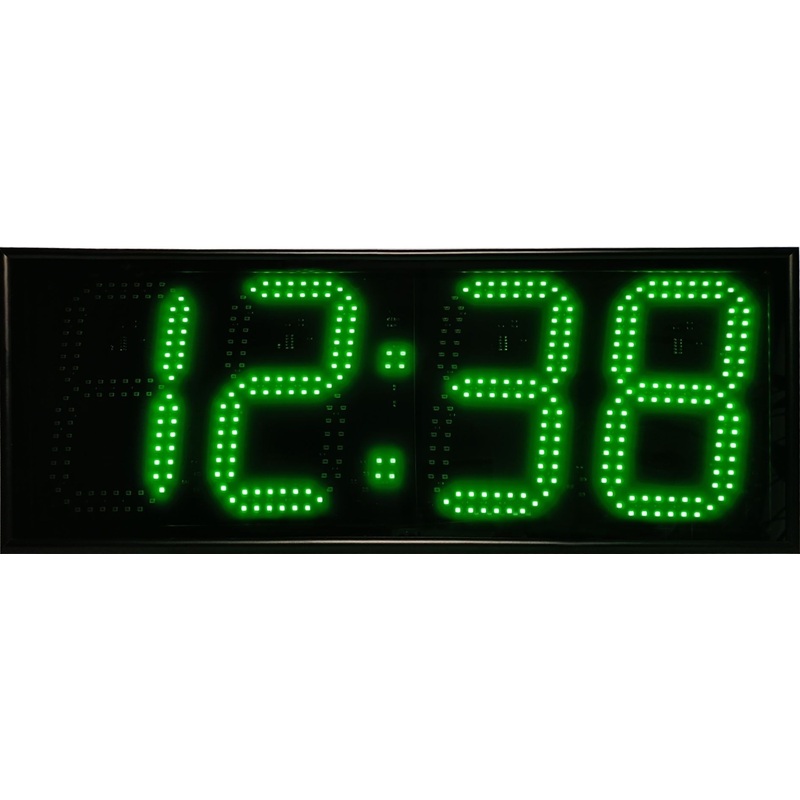 Изображение товара Настенные электронные часы Импульс 418-G с зеленым свечением