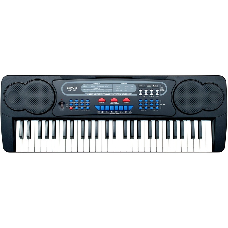 Изображение товара Цифровой синтезатор Aiwa ASZ-540 54 клавиши с функциями записи и воспроизведения
