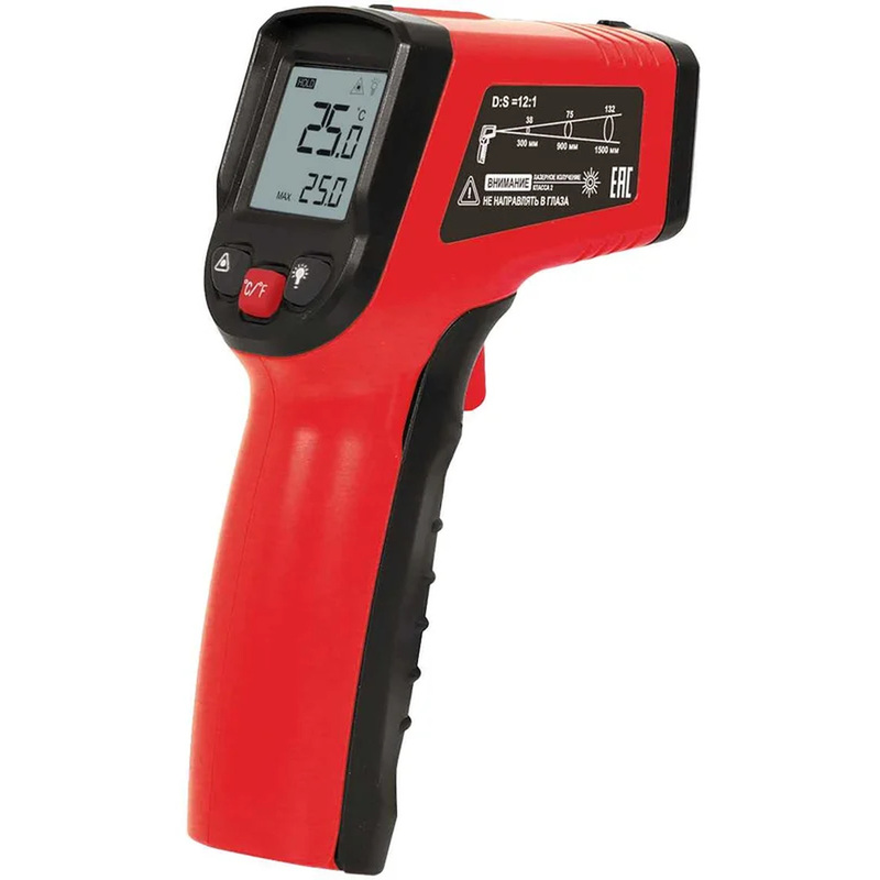 Изображение товара Пирометр RGK PL-7 профессиональный бесконтактный измеритель температуры
