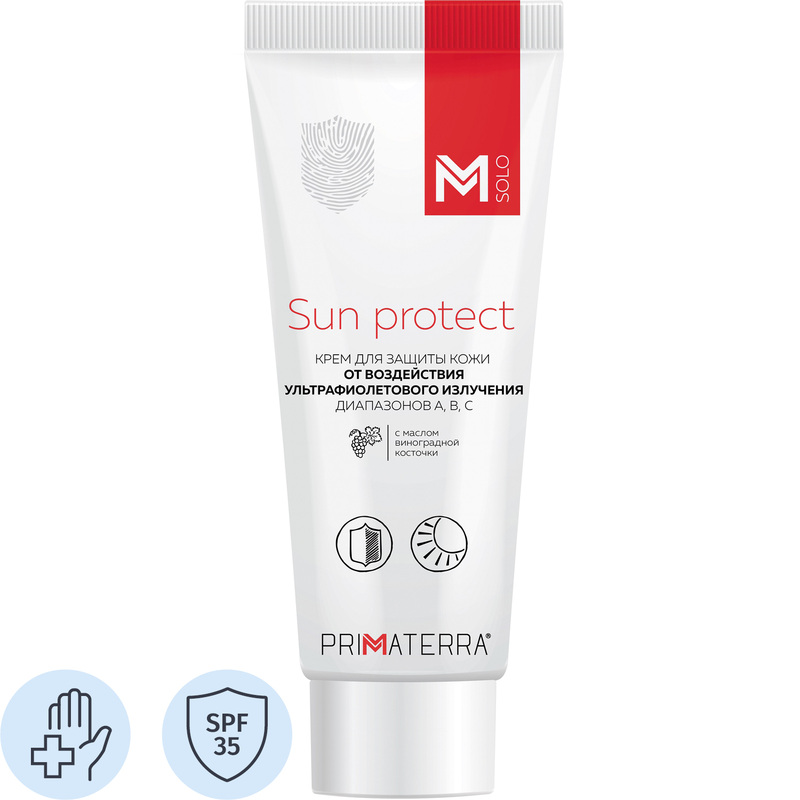 Изображение товара Крем М Solo Sun protect SPF35 для лица и рук 100 мл