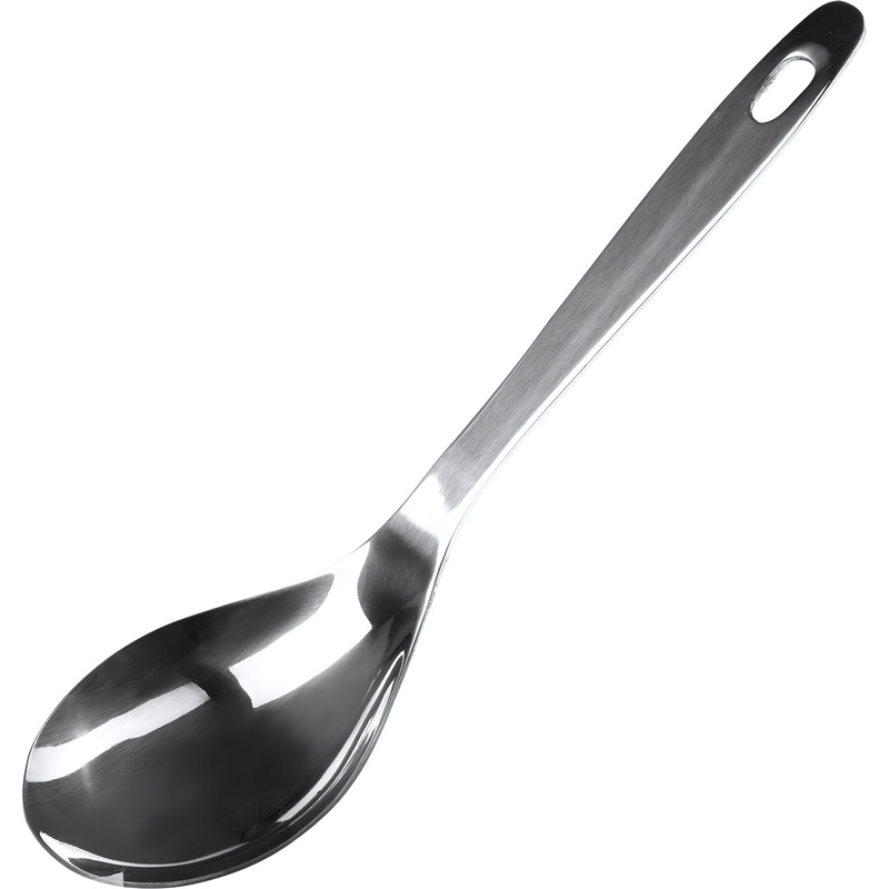 Изображение товара Ложка гарнирная Luxstahl из нержавеющей стали 15 см для сервировки и приготовления