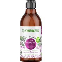 Гель для душа Synergetic Цветущий инжир и лотос 380 мл