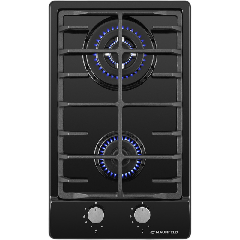 Изображение товара Maunfeld EGHE.32.63CB/G Варочная газовая панель 2 конфорки WOK турция