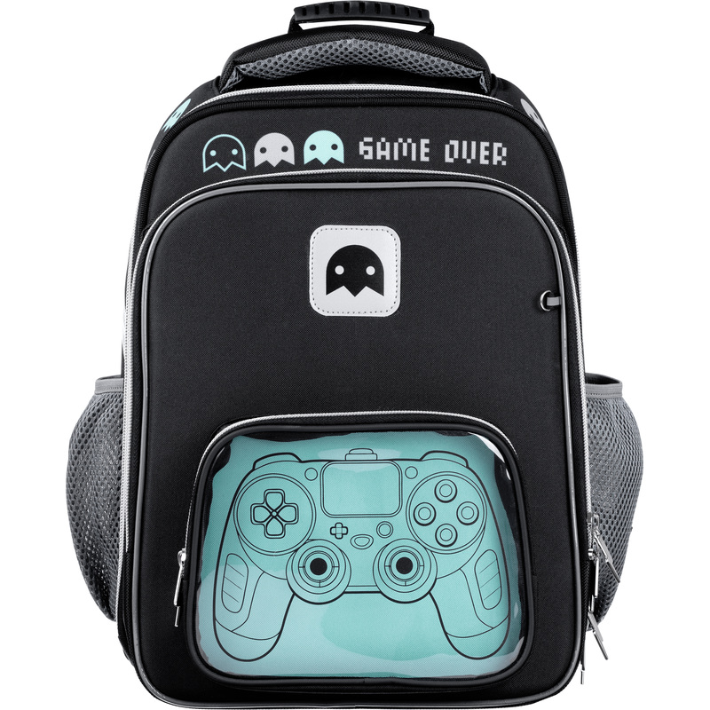 Изображение товара Анатомический школьный рюкзак Комус Класс Stright Игра для мальчиков 11л черный