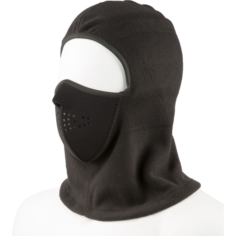 Изображение товара Балаклава трикотажная чёрная для зимних условий