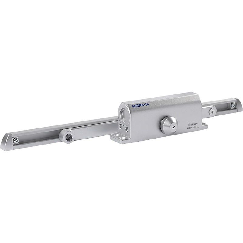 Изображение товара Доводчик дверной Isparus SL 440 до 130 кг серебристый