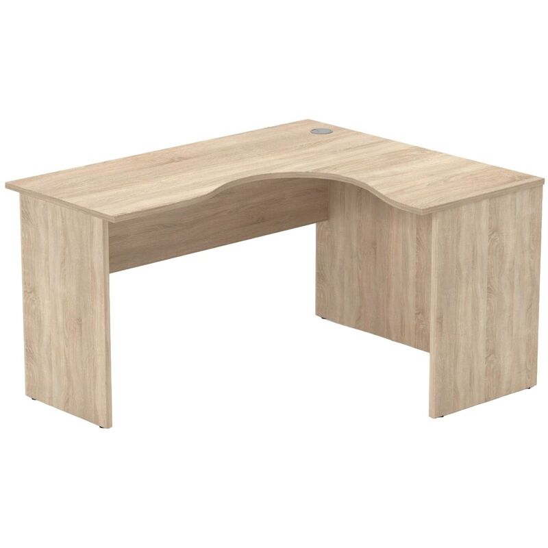 Изображение товара Угловой стол Easy One правый из ЛДСП, дуб сонома