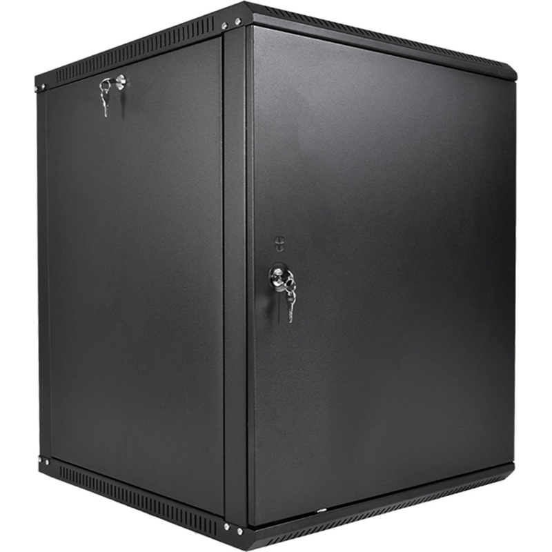 Изображение товара Шкаф телекоммуникационный настенный ЦМО 12U ШРН-Э-12.350.1-9005 (600x350x608 мм)