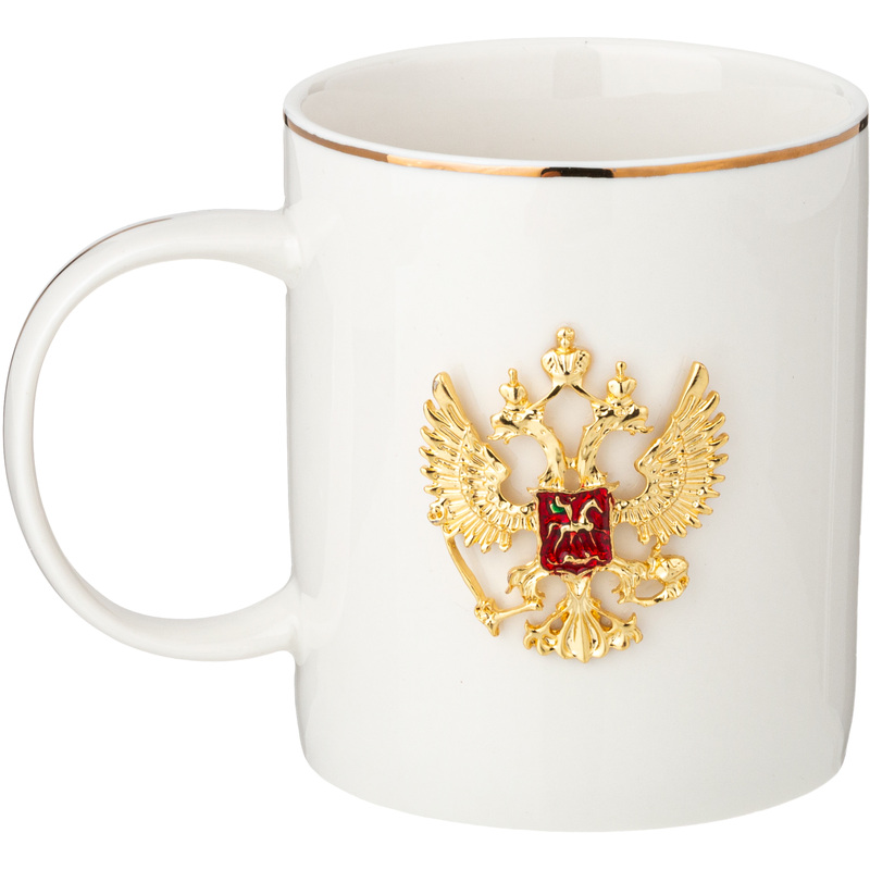 Изображение товара Кружка с рельефным рисунком Lefard Герб 350 мл