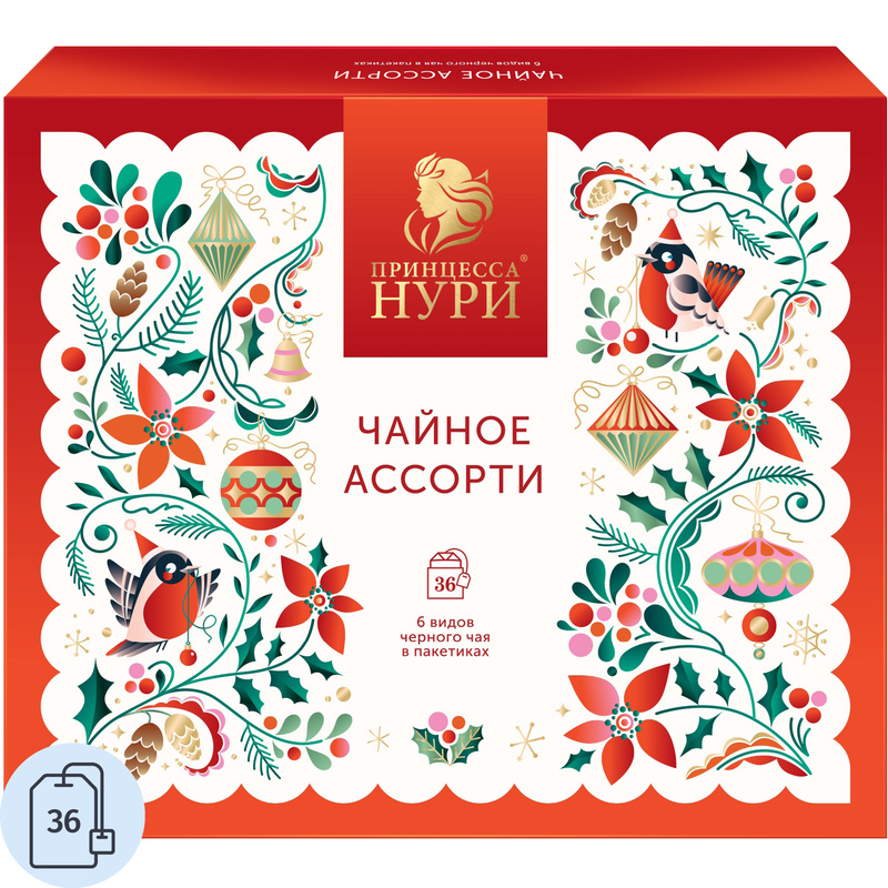 Изображение товара Чай Принцесса Нури Сказочный Лес ассорти 36 пакетиков