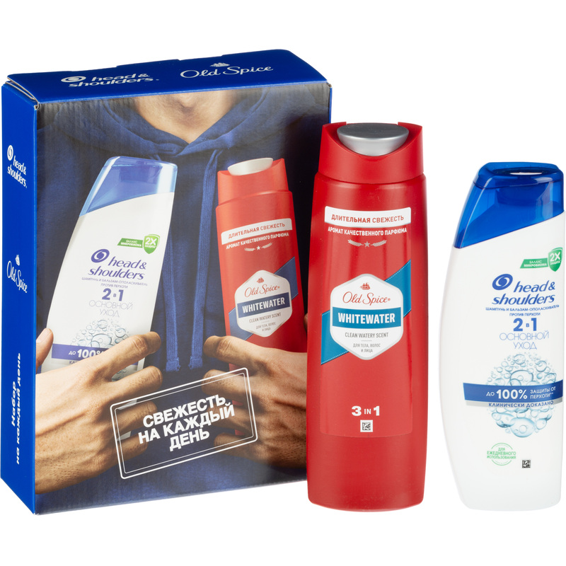 Изображение товара Подарочный набор косметики для мужчин Head & Shoulders и Old Spice