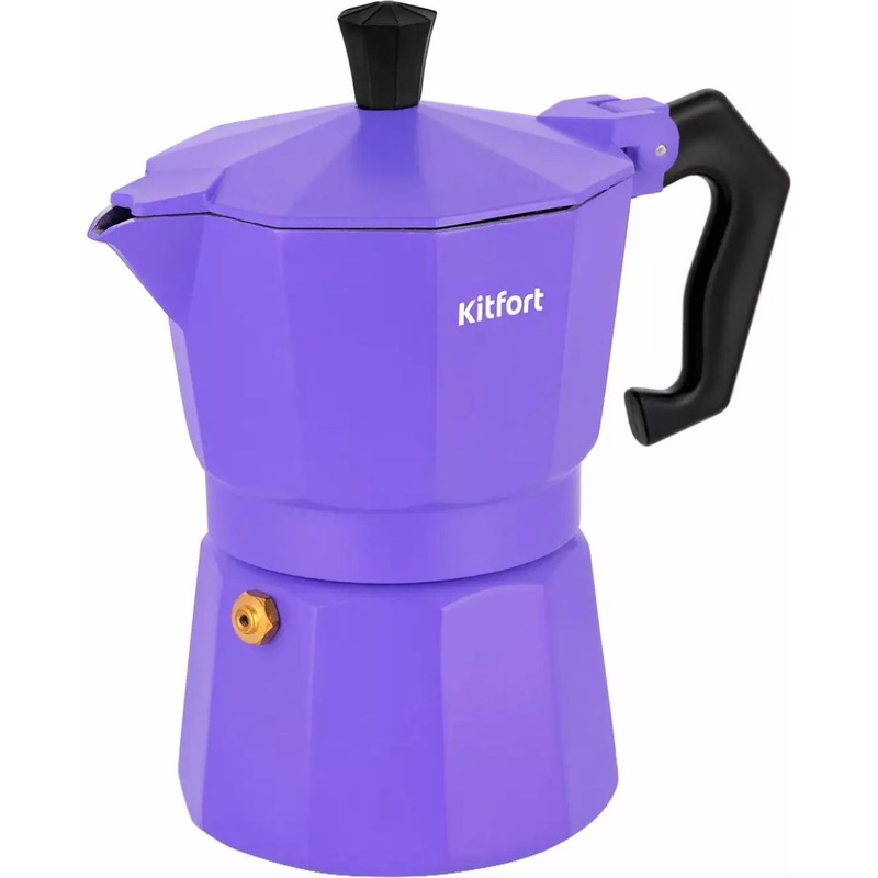 Изображение товара Кофеварка гейзерная Kitfort КТ-7146 для молотого кофе