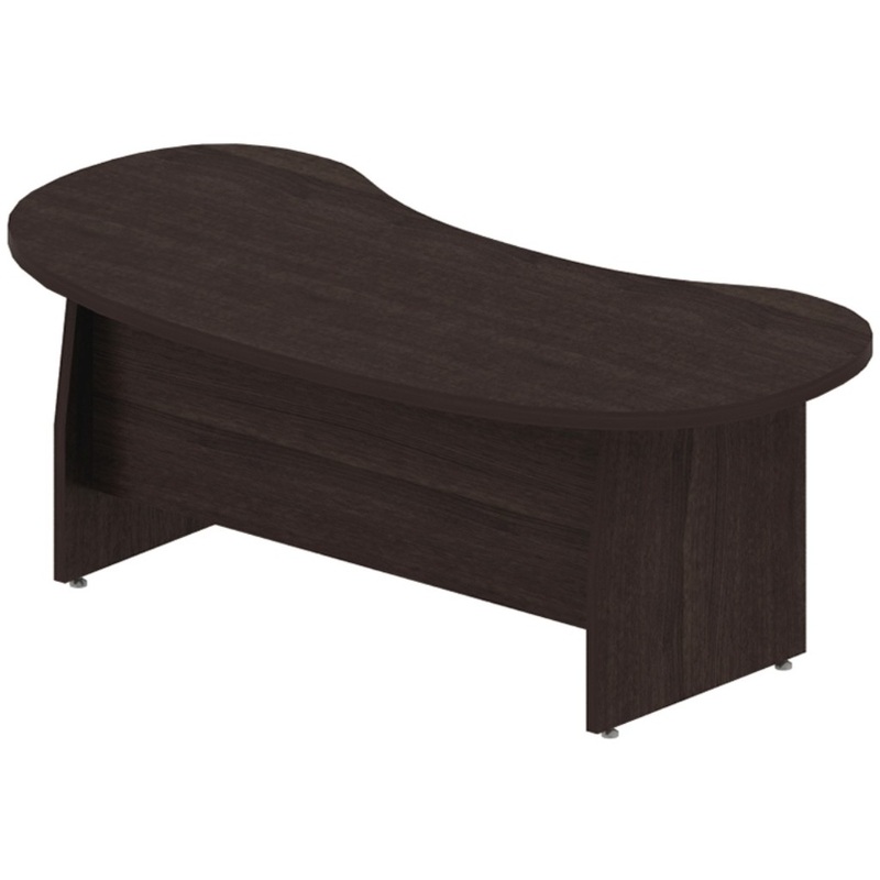 Изображение товара Эргономичный офисный стол Статус С-1.0 с регулировкой опор и защитной кромкой 2000х978х750 мм венге