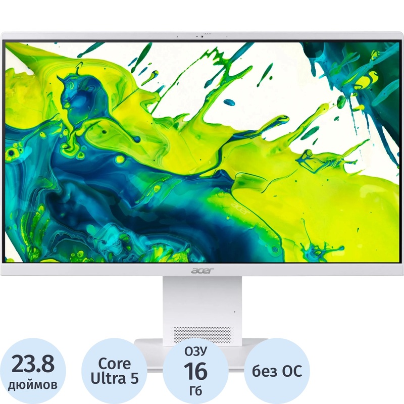 Изображение товара Моноблок 23.8 Acer Aspire S24B-GLNL (DQ.BSBCD.004)