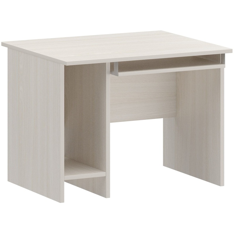 Изображение товара Стол прямой Арго А-012 из ЛДСП в оттенке венге и ясень шимо, 900х730х760 мм