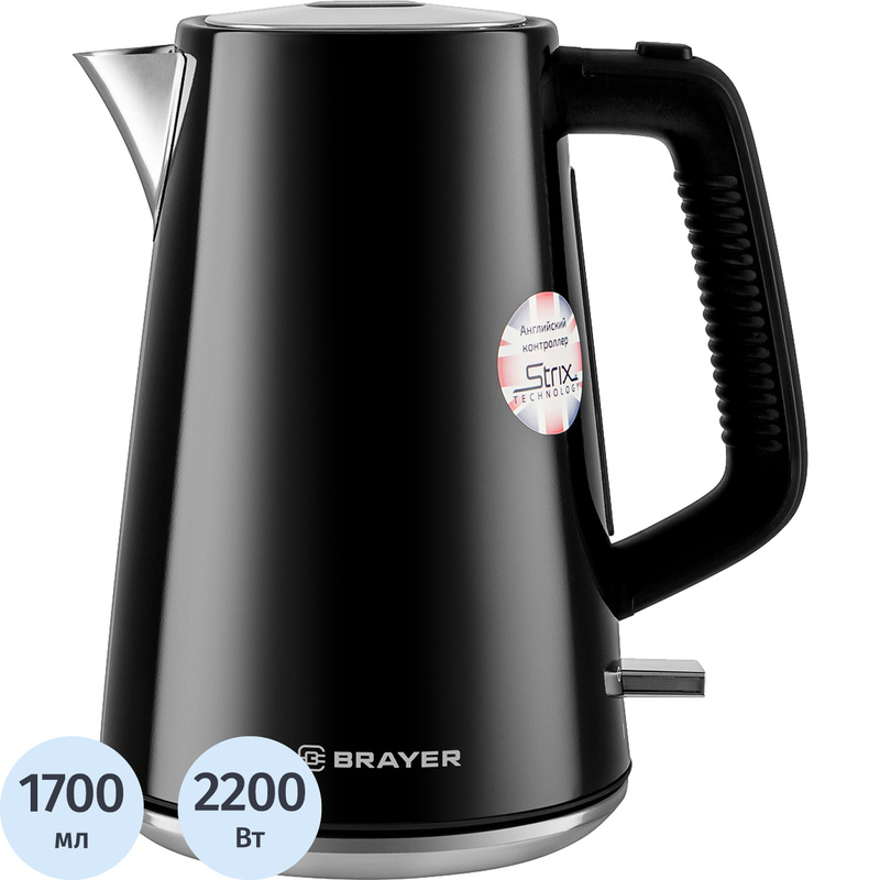 Изображение товара Чайник электрический Brayer 1073BR чёрный