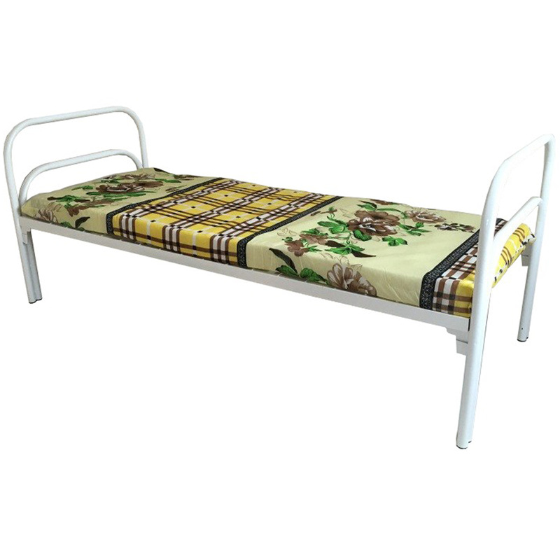 Изображение товара Кровать одноярусная СБ1 белая 1964x810x790 мм для дома и офиса