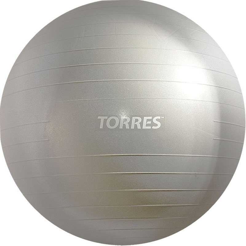 Изображение товара Мяч гимнастический Torres 55 см серый