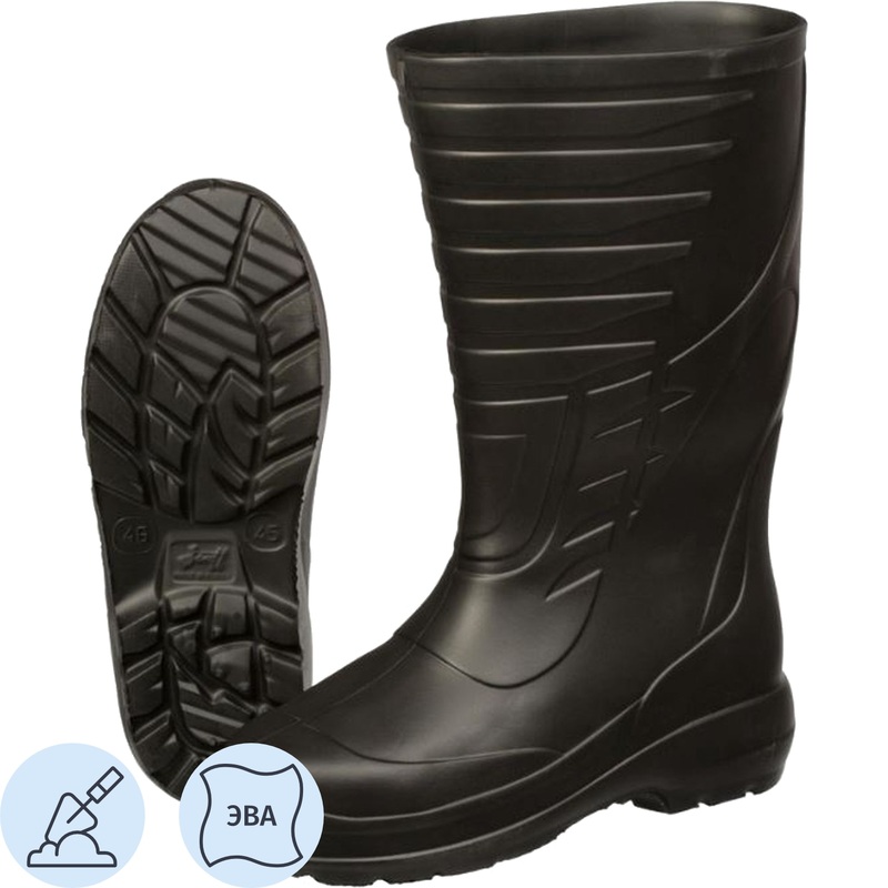 Изображение товара Сапоги мужские Janett Неман ЭВА черные размер 46-47