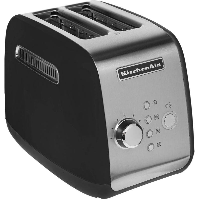 Изображение товара Тостер KitchenAid 5KMT221EOB с 2 отделениями, механическим управлением и функцией размораживания
