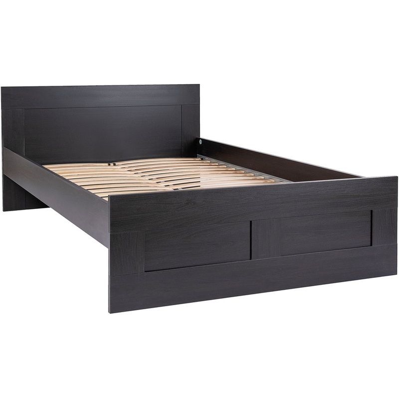 Изображение товара Двуспальная кровать ГУД ЛАКК дуб венге 1460х2054 мм мебель для спальни