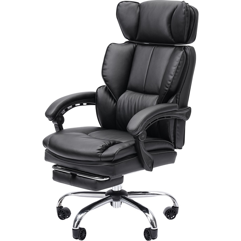 Изображение товара Кресло для руководителя Chairman CH644 чёрное из экокожи