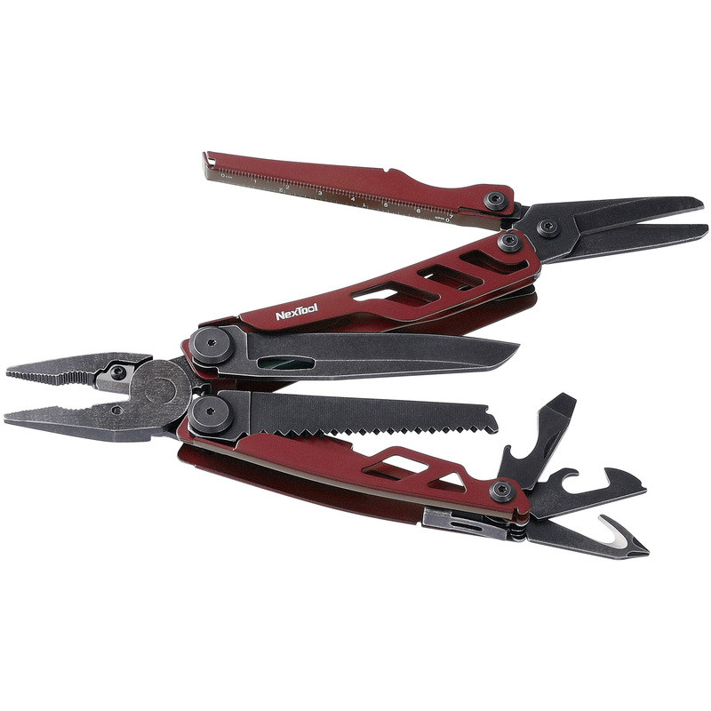 Изображение товара Мультитул Nextool Xiaomi Flagship Pro 16 функций красный
