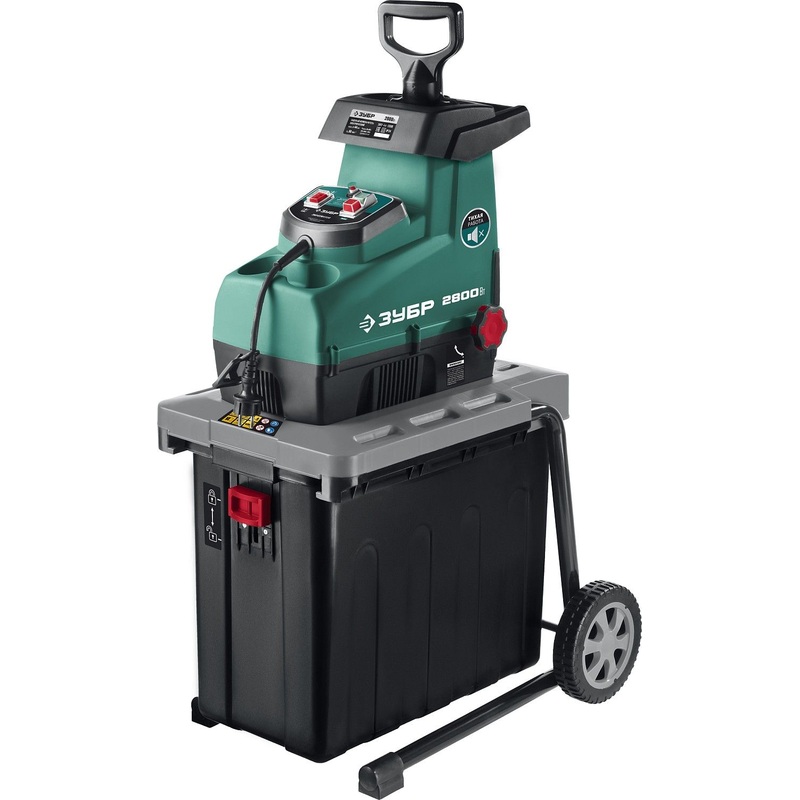 Изображение товара Измельчитель садовый электрический Зубр (ЗИЭ-44-2800)