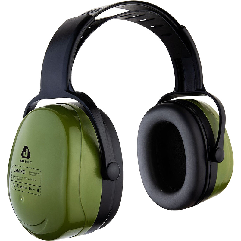 Изображение товара Наушники противошумные Jeta Safety Sonus Max стандартное оголовье 32дрб оливковые JEM-201