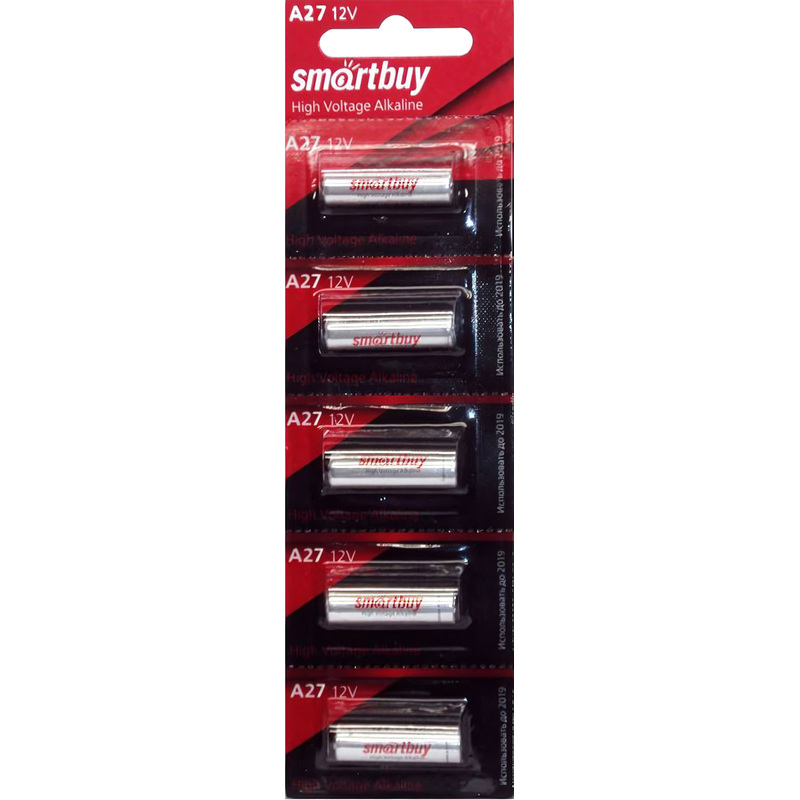 Изображение товара Батарейка 8LR732 Smartbuy (5 штук в упаковке)