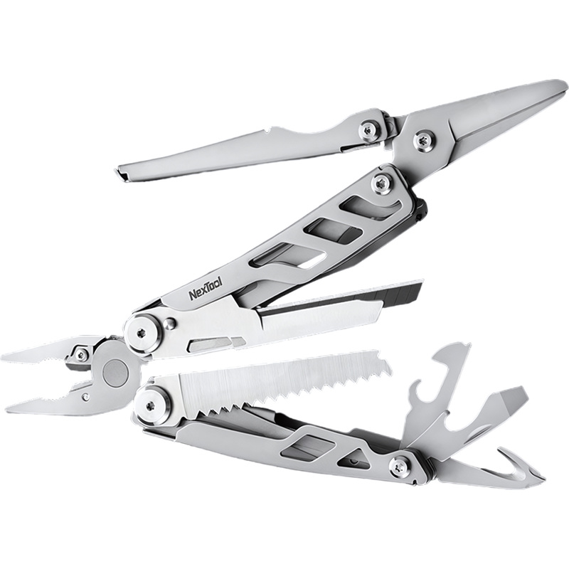 Изображение товара Мультитул Nextool Xiaomi Flagship Pro 16 функций серебристый