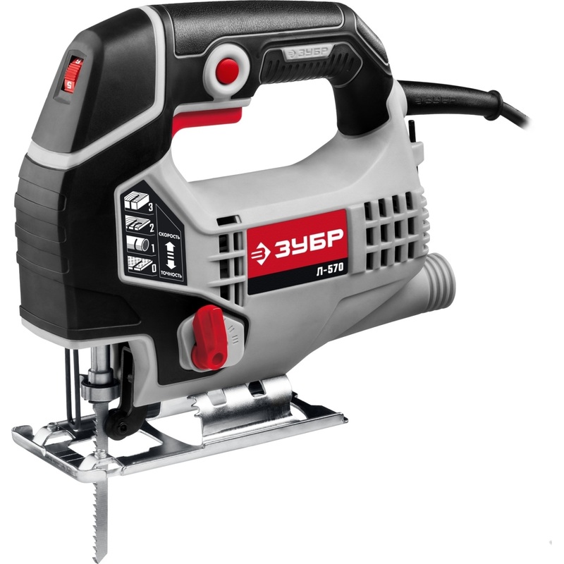 Изображение товара Электролобзик Зубр Л-570 для пиления материалов