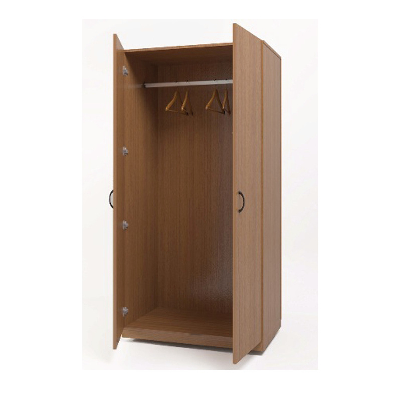 Изображение товара Шкаф для одежды ШФ18.9 орех 860x520x1800 мм для общежитий и гостиниц
