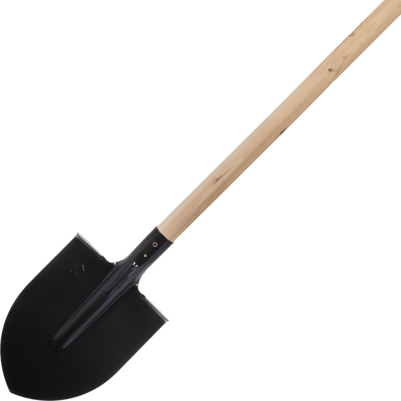 Изображение товара Лопата штыковая 138 см сталь с черенком - надежный инструмент для садовых работ