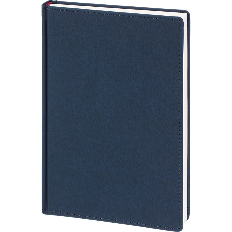 Изображение товара Ежедневник датированный 2026 год Attache Velvet искусственная кожа Soft Touch А5 168 листов тёмно-синий