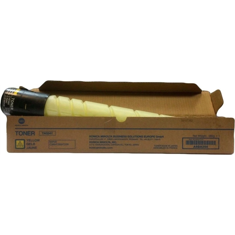 Изображение товара Картридж лазерный Konica Minolta TN-324Y A8DA25H желтый оригинальный