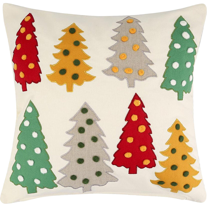 Изображение товара Наволочка Tkano Jolly forest 45x45 см хлопок 190 г/кв.м разноцветная