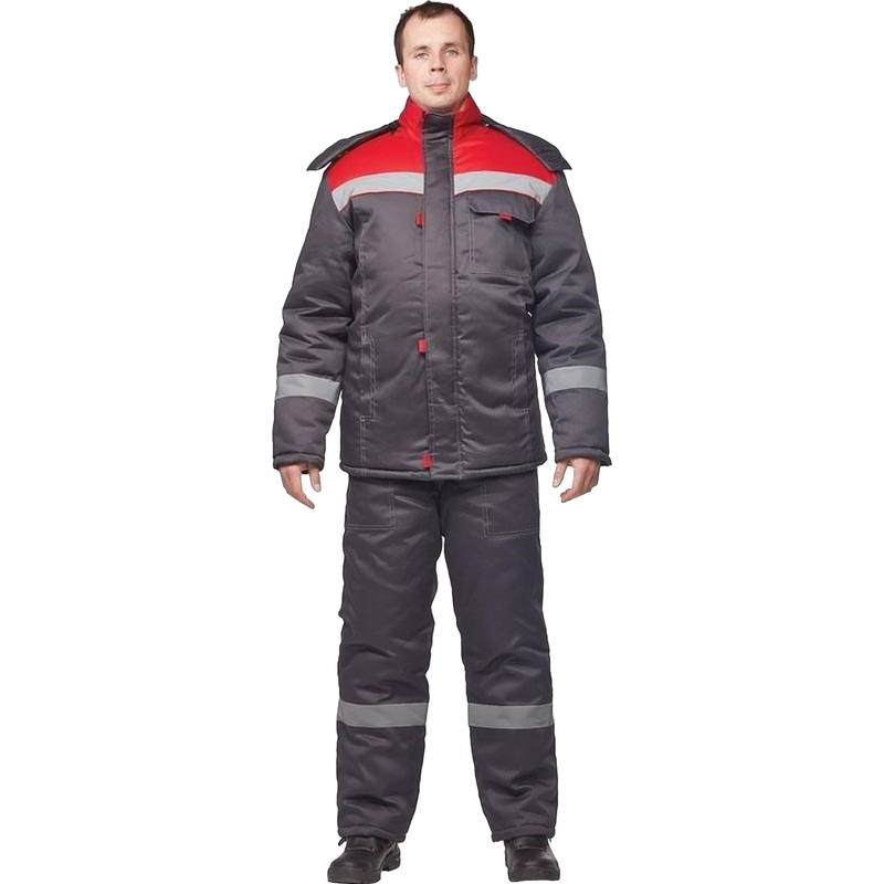 Изображение товара Зимний мужской рабочий костюм з31-КПК с СОП водоотталкивающая утепленная одежда