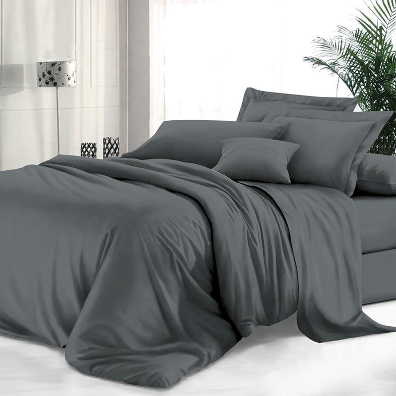 Изображение товара Постельное бельё Эльф Мокрый асфальт 2-спальное сатин с европростынёй