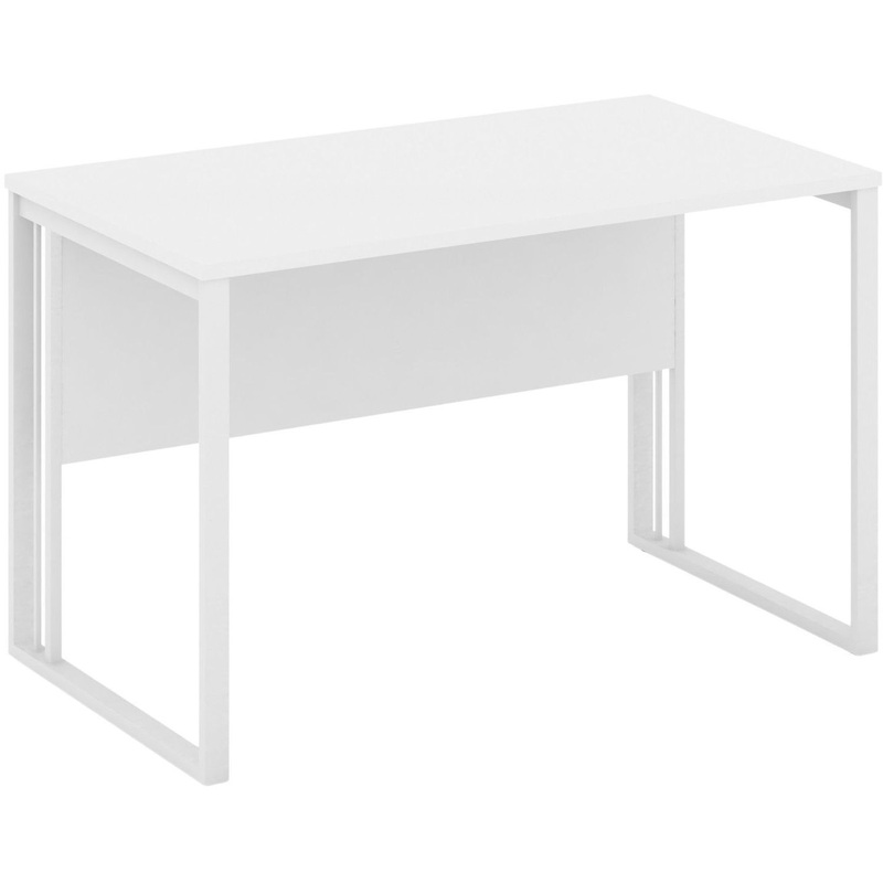 Изображение товара Стол письменный прямой Riva КМС.СП-2 белый 1180х670х750 мм