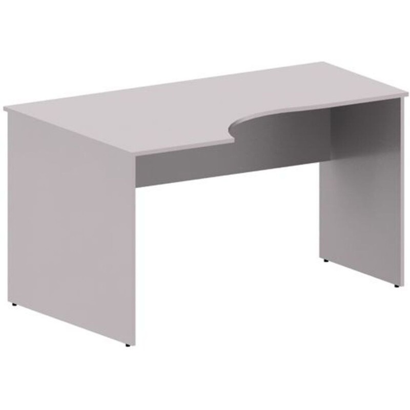 Изображение товара Стол эргономичный Simple левый (серый, 1400х900х760 мм)