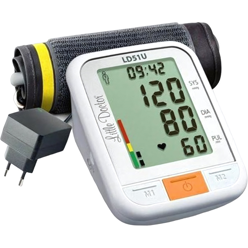 Изображение товара Тонометр LITTLE DOCTOR LD51U автоматический с поверкой и универсальной манжетой