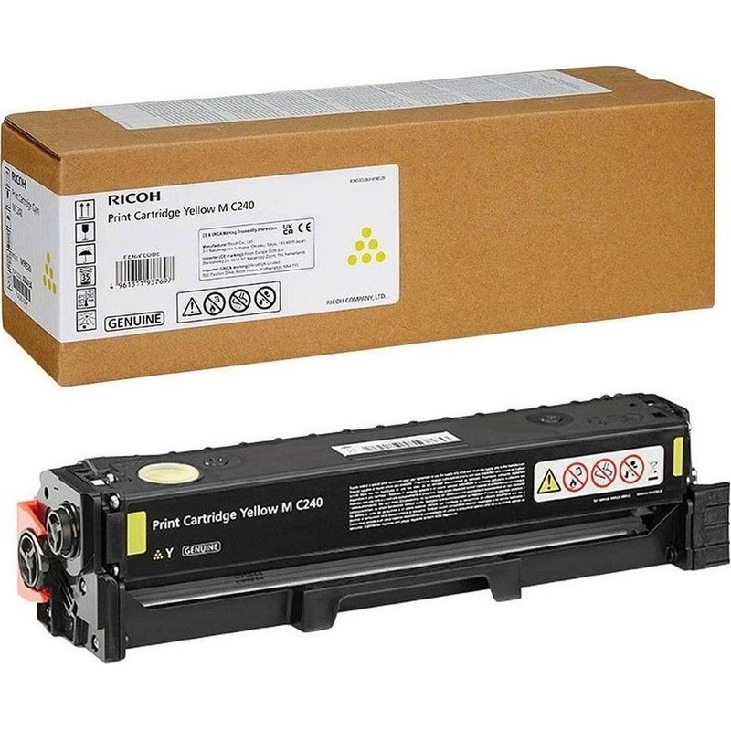 Изображение товара Картридж лазерный Ricoh M C240 408454 желтый оригинальный