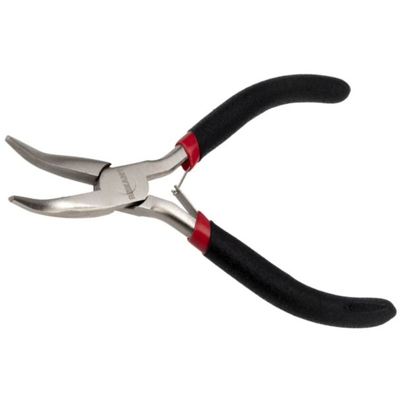 Изображение товара Тонкогубцы изогнутые никелированные Rexant 120 мм (12-4603)